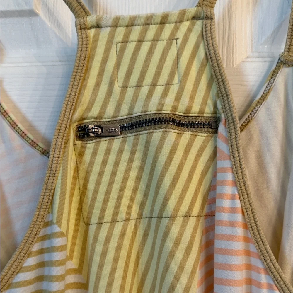 FP Movement by Free People Striped Hot Shot Jumpsuit Romper - Picture 5 of 5